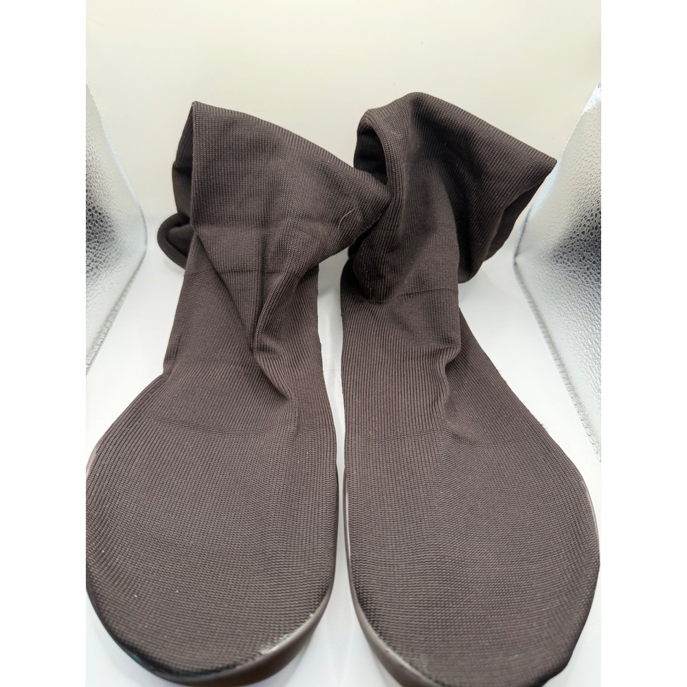 Yeezy Pods Black Foldable Sock Shoes Mens Knit Minimalist Footwear